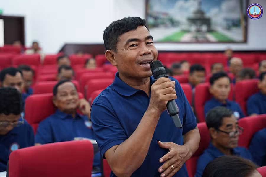 ឯកឧត្តម ឈៀ ស៊ីដារ៉ា អញ្ជើញជាអធិបតីពិធីបើកវគ្គបណ្តុះបណ្តាលជូន អ.ន.ក.ខេត្តកំពង់ស្ពឺ - Image 14