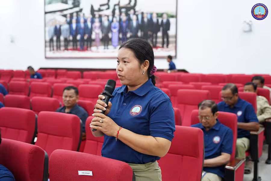 ឯកឧត្តម ឈៀ ស៊ីដារ៉ា អញ្ជើញជាអធិបតីពិធីបើកវគ្គបណ្តុះបណ្តាលជូន អ.ន.ក.ខេត្តកំពង់ស្ពឺ - Image 18