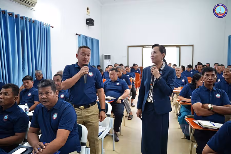 ឯកឧត្តម ឈៀ ស៊ីដារ៉ា អញ្ជើញជាអធិបតីពិធីបើកវគ្គបណ្តុះបណ្តាលជូន អ.ន.ក.ខេត្តកកោះកុង - Image 11