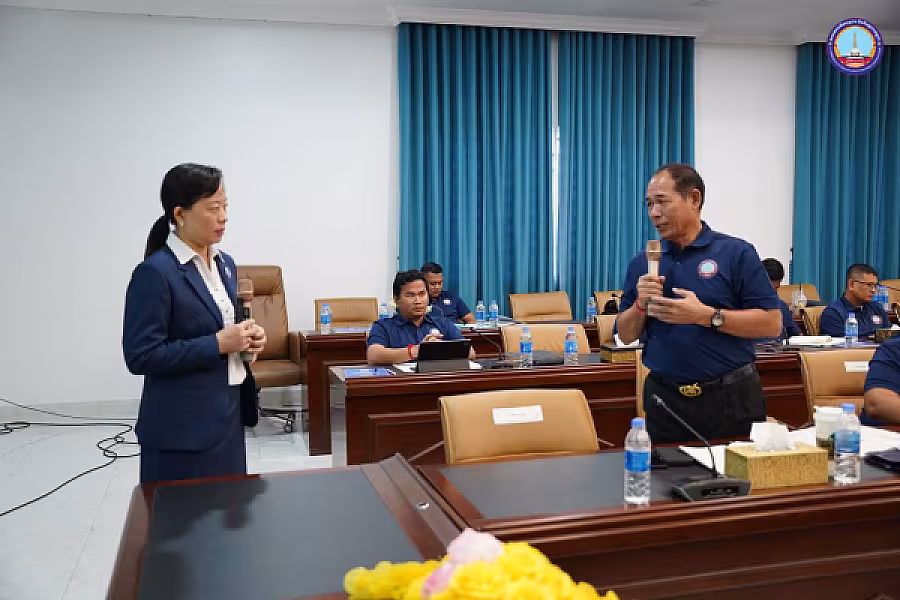 ឯកឧត្តម ឈៀ ស៊ីដារ៉ា អញ្ជើញអញ្ជើញជាអធិបតីពិធីបើកវគ្គបណ្តុះបណ្តាលជូន អ.ន.ក.ខេត្តព្រះសីហនុ - Image 16