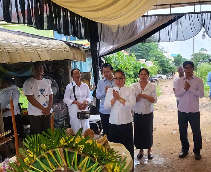 អ.ន.ក.ខេត្តកណ្តាល ចុះប្រគល់ថវិកាបេឡាមរណសង្គ្រោះជូនគ្រួសារសពជាសមាជិក - Image 6