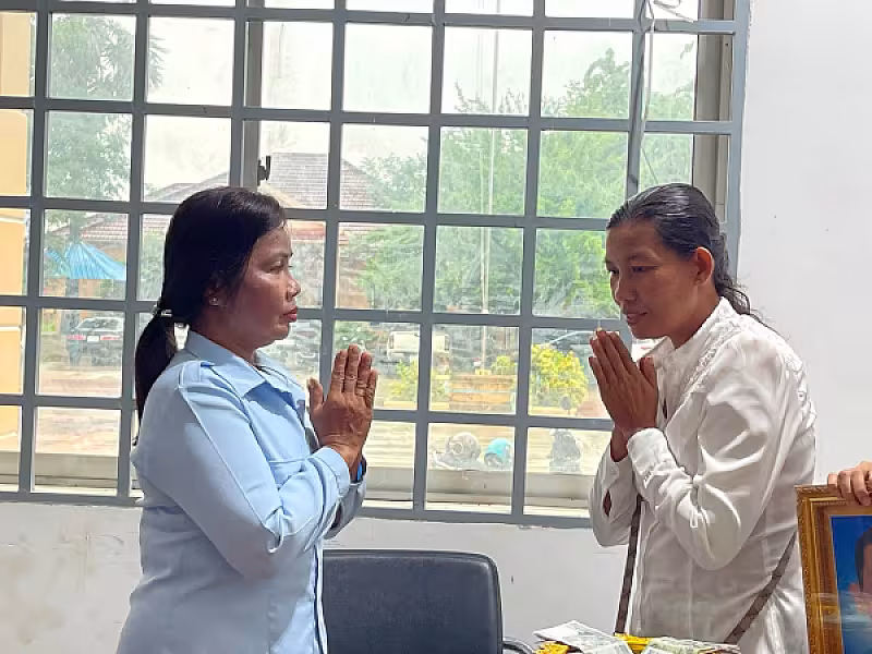 អ.ន.ក.ស្រុកសង្កែ ចុះប្រគល់ថវិកាបេឡាមរណសង្គ្រោះជូនគ្រួសារសព - Image 2