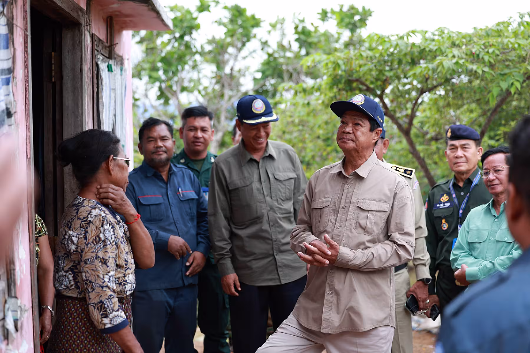 ឯកឧត្តម គន់ គីម នឹងលើកគម្រោងជួយជួសជុលផ្ទះអតីតយុទ្ធជនទ្រុឌទ្រោម ក្នុងខេត្តរតនគិរី