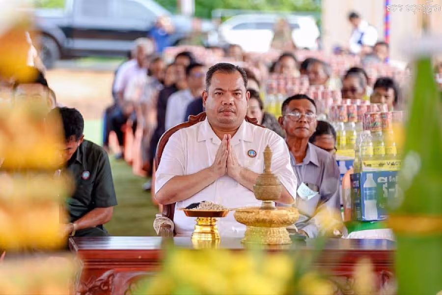 អ.ន.ក.ខេត្តស្ទឹងត្រែង រៀបចំពិធីបើកការដ្ឋានសាងសង់ផ្ទះជូនអតីតយុទ្ធជន និងនិវត្តជន