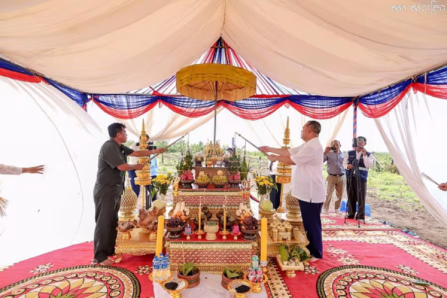 អ.ន.ក.ខេត្តស្ទឹងត្រែង រៀបចំពិធីបើកការដ្ឋានសាងសង់ផ្ទះជូនអតីតយុទ្ធជន និងនិវត្តជន - Image 7