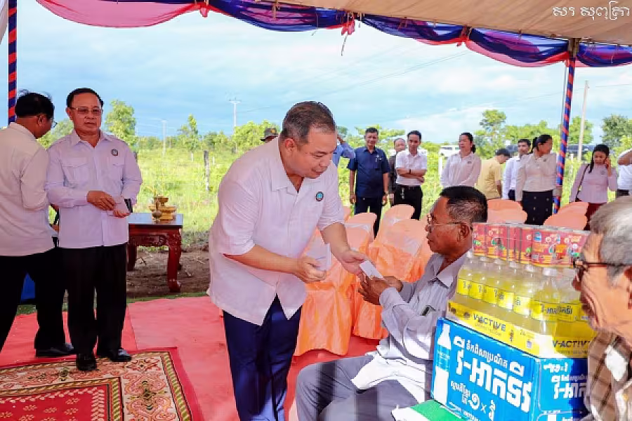អ.ន.ក.ខេត្តស្ទឹងត្រែង រៀបចំពិធីបើកការដ្ឋានសាងសង់ផ្ទះជូនអតីតយុទ្ធជន និងនិវត្តជន - Image 19