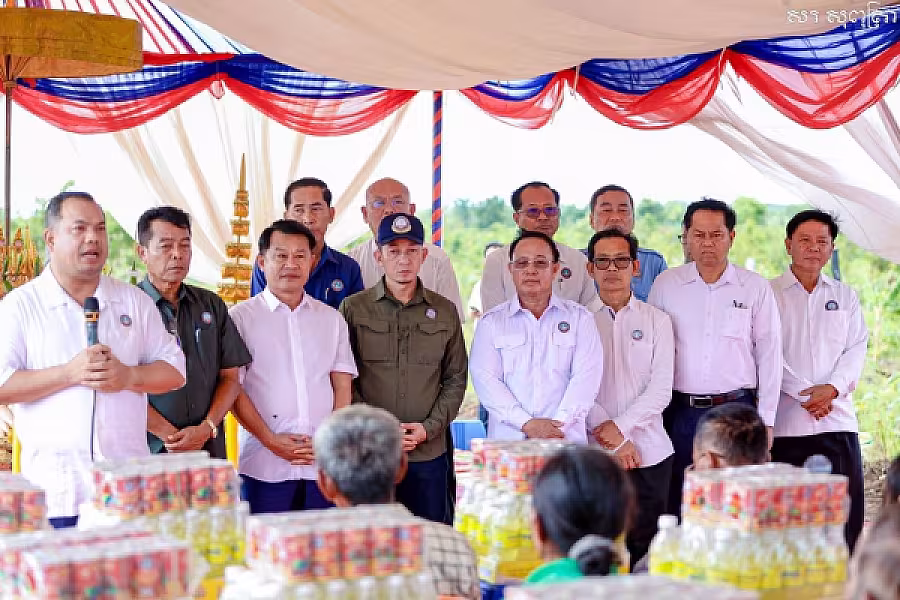 អ.ន.ក.ខេត្តស្ទឹងត្រែង រៀបចំពិធីបើកការដ្ឋានសាងសង់ផ្ទះជូនអតីតយុទ្ធជន និងនិវត្តជន - Image 22