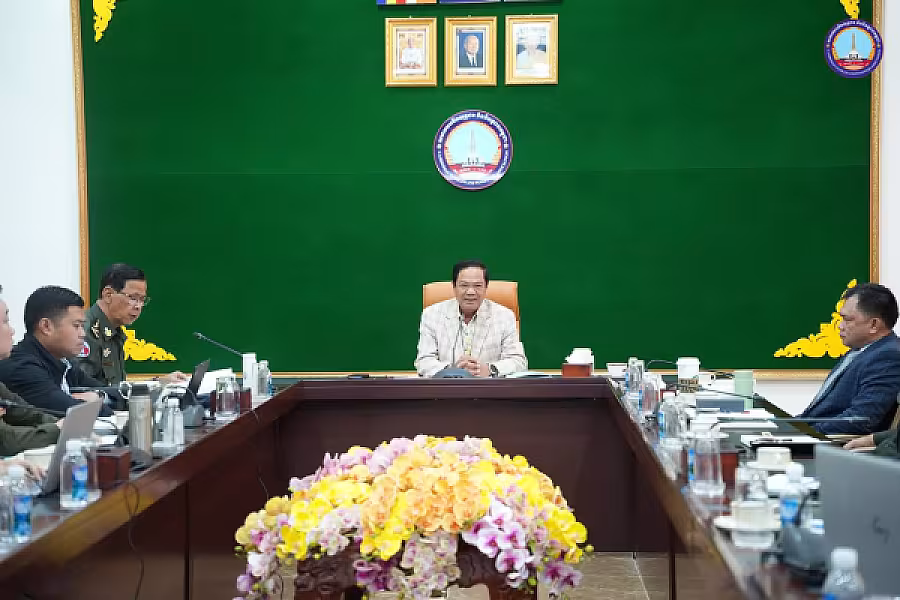 ឯកឧត្តម គន់ គីម អញ្ជើញដឹកនាំកិច្ចប្រជុំពិនិត្យវឌ្ឍនភាពការងារ ត្រៀមរៀបចំកិច្ចប្រជុំគណៈកម្មាធិការប្រតិបត្តិ លើកទី៣៨ និងមហាសន្និបាត VECONAC លើកទី២៥ - Image 3