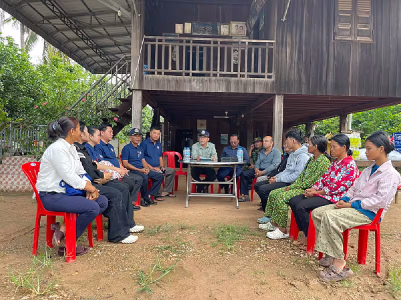 អ.ន.ក. ខេត្តស្ទឹងត្រែង នាំយកអំណោយ និងថវិកាបេឡាមរណសង្គ្រោះជូនគ្រួសារសពសមាជិកចំនួន ៣គ្រួសារ - Image 2