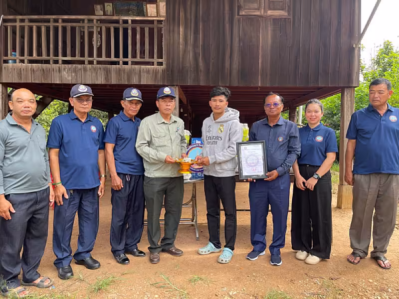 អ.ន.ក. ខេត្តស្ទឹងត្រែង នាំយកអំណោយ និងថវិកាបេឡាមរណសង្គ្រោះជូនគ្រួសារសពសមាជិកចំនួន ៣គ្រួសារ - Image 5