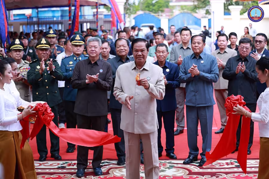 ឯកឧត្តម ទេសរដ្ឋមន្រ្តី គន់ គីម អញ្ជើញសម្ពោធដាក់ឱ្យប្រើប្រាស់អគារទីស្នាក់ អ.ន.ក.​ ខេត្តកណ្តាល - Image 2