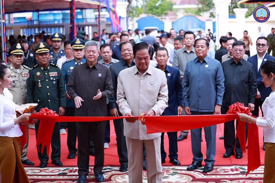 ឯកឧត្តម ទេសរដ្ឋមន្រ្តី គន់ គីម អញ្ជើញសម្ពោធដាក់ឱ្យប្រើប្រាស់អគារទីស្នាក់ អ.ន.ក.​ ខេត្តកណ្តាល - Image 3