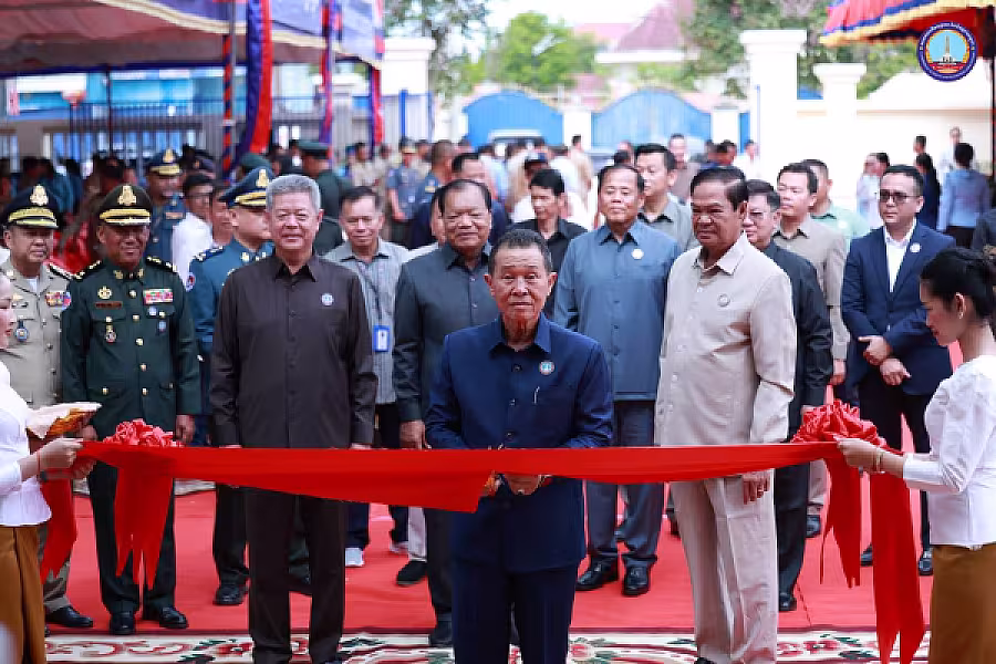 ឯកឧត្តម ទេសរដ្ឋមន្រ្តី គន់ គីម អញ្ជើញសម្ពោធដាក់ឱ្យប្រើប្រាស់អគារទីស្នាក់ អ.ន.ក.​ ខេត្តកណ្តាល - Image 5