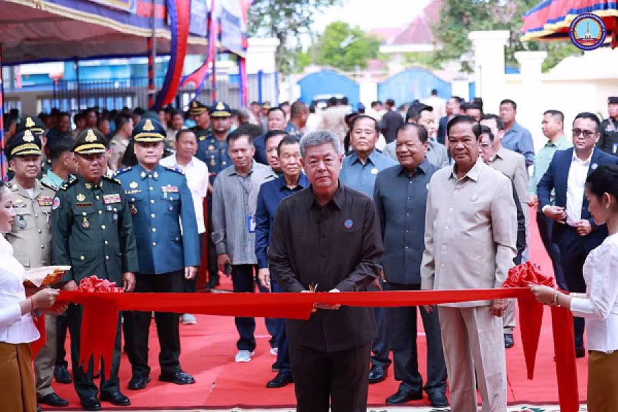 ឯកឧត្តម ទេសរដ្ឋមន្រ្តី គន់ គីម អញ្ជើញសម្ពោធដាក់ឱ្យប្រើប្រាស់អគារទីស្នាក់ អ.ន.ក.​ ខេត្តកណ្តាល - Image 7