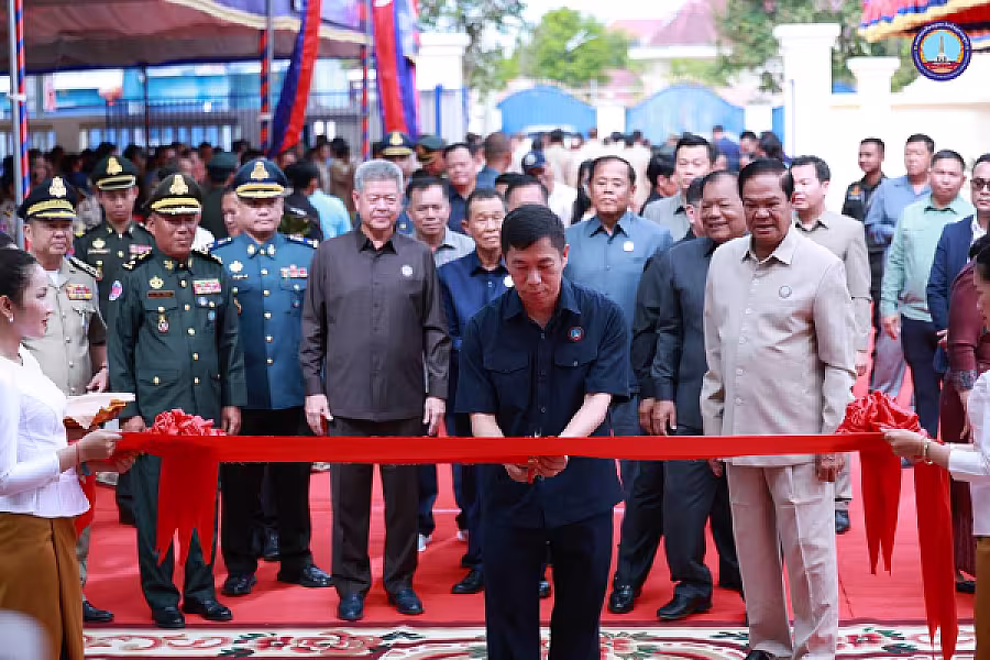 ឯកឧត្តម ទេសរដ្ឋមន្រ្តី គន់ គីម អញ្ជើញសម្ពោធដាក់ឱ្យប្រើប្រាស់អគារទីស្នាក់ អ.ន.ក.​ ខេត្តកណ្តាល - Image 8