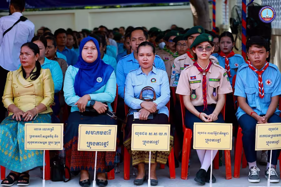ឯកឧត្តម ទេសរដ្ឋមន្រ្តី គន់ គីម អញ្ជើញសម្ពោធដាក់ឱ្យប្រើប្រាស់អគារទីស្នាក់ អ.ន.ក.​ ខេត្តកណ្តាល - Image 31
