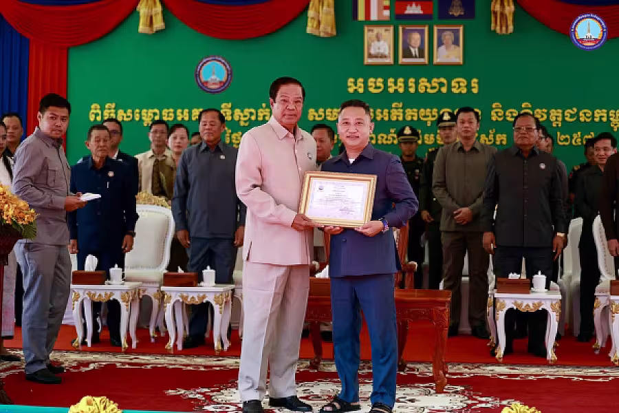 ឯកឧត្តម ទេសរដ្ឋមន្រ្តី គន់ គីម អញ្ជើញសម្ពោធដាក់ឱ្យប្រើប្រាស់អគារទីស្នាក់ អ.ន.ក.​ ខេត្តកណ្តាល - Image 37