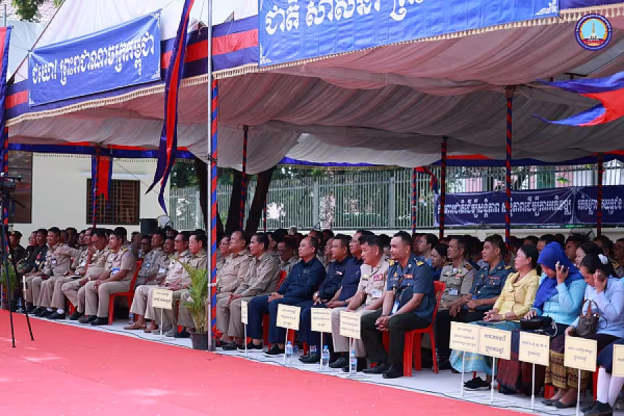 ឯកឧត្តម ទេសរដ្ឋមន្រ្តី គន់ គីម អញ្ជើញសម្ពោធដាក់ឱ្យប្រើប្រាស់អគារទីស្នាក់ អ.ន.ក.​ ខេត្តកណ្តាល - Image 38