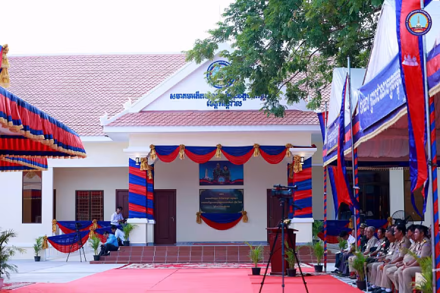 ឯកឧត្តម ទេសរដ្ឋមន្រ្តី គន់ គីម អញ្ជើញសម្ពោធដាក់ឱ្យប្រើប្រាស់អគារទីស្នាក់ អ.ន.ក.​ ខេត្តកណ្តាល - Image 39