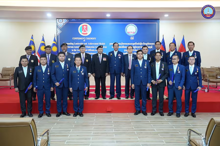 ឯកឧត្តម គន់ គីម ទទួលគ្រឿងឥស្សរិយយសជាន់ខ្ពស់ពីសមាគមអតីតយុទ្ធជន ម៉ាឡេស៊ី - Image 19