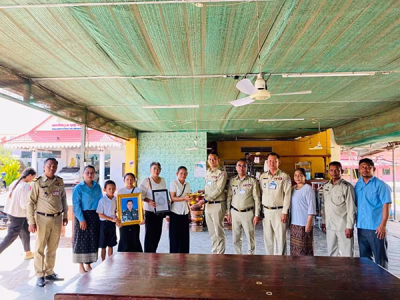អ.ន.ក.ខេត្តសៀមរាប នាំយកថវិកាបេឡាមរណសង្គ្រោះជូនគ្រួសារសមាជិកចំនួន ៧គ្រួសារ - Image 2