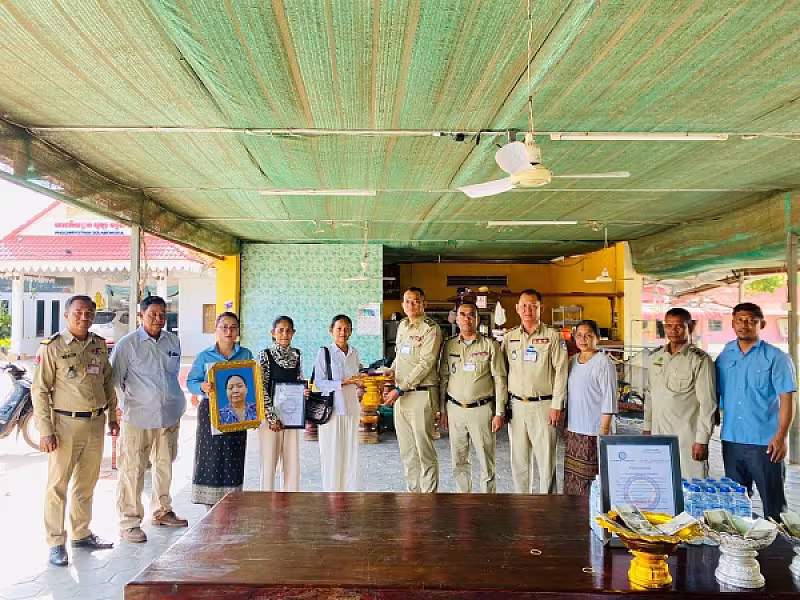 អ.ន.ក.ខេត្តសៀមរាប នាំយកថវិកាបេឡាមរណសង្គ្រោះជូនគ្រួសារសមាជិកចំនួន ៧គ្រួសារ - Image 5