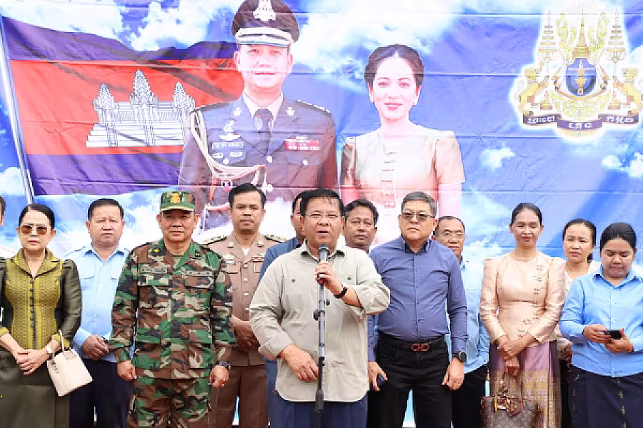 អតីតយុទ្ធជន និងគ្រួសារកងទ័ព ក្នុងខេត្តមណ្ឌលគិរី ទទួលបានអំណោយពីសម្តេចធិបតី ហ៊ុន ម៉ាណែត 