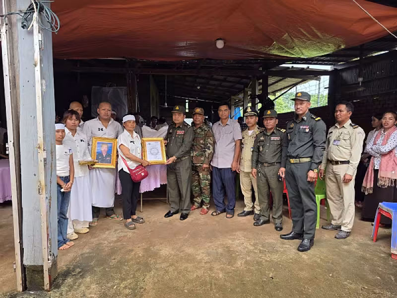 អ.ន.ក.ខេត្តរតនគិរី ចុះប្រគល់ថវិកាបេឡាមរណសង្គ្រោះជូនគ្រួសារសពជាសមាជិក - Image 2