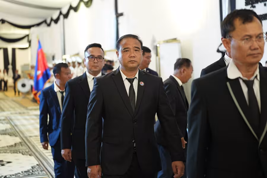 ឯកឧត្តម គន់ គីម អញ្ជើញដឹកនាំគណៈប្រតិភូគោរពវិញ្ញាណក្ខន្ធសព ឯកឧត្តម ច័ន្ទ សារុន - Image 8