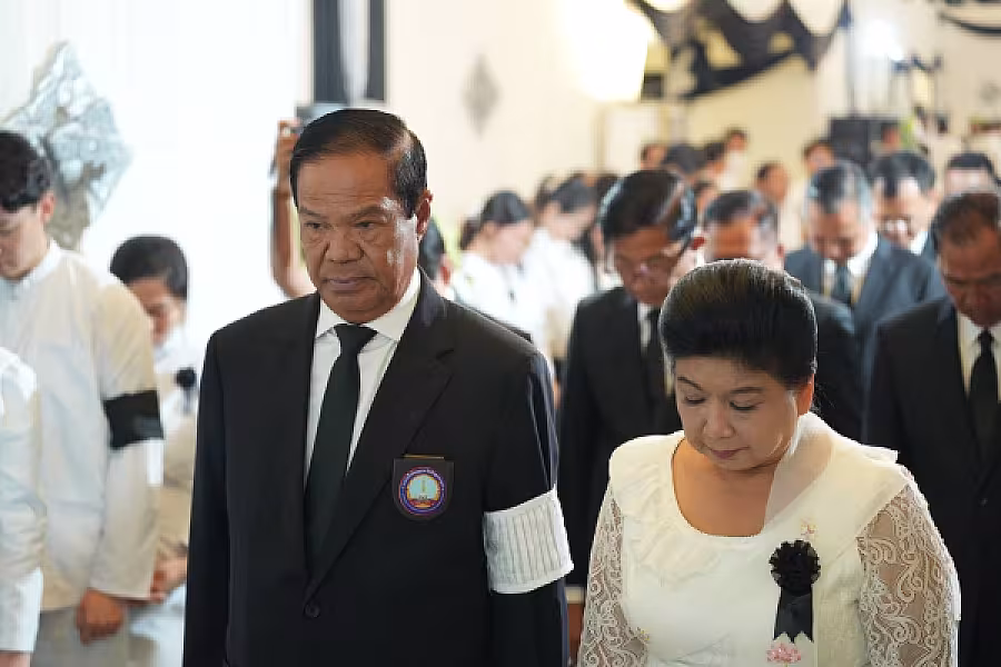 ឯកឧត្តម គន់ គីម អញ្ជើញដឹកនាំគណៈប្រតិភូគោរពវិញ្ញាណក្ខន្ធសព ឯកឧត្តម ច័ន្ទ សារុន - Image 9