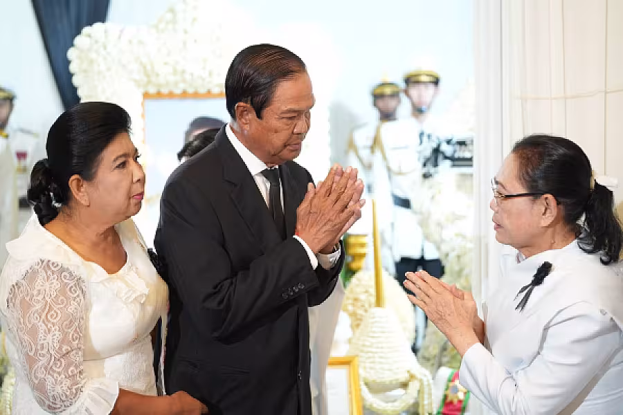 ឯកឧត្តម គន់ គីម អញ្ជើញដឹកនាំគណៈប្រតិភូគោរពវិញ្ញាណក្ខន្ធសព ឯកឧត្តម ច័ន្ទ សារុន - Image 11