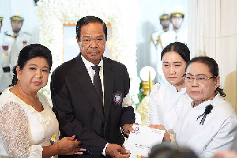 ឯកឧត្តម គន់ គីម អញ្ជើញដឹកនាំគណៈប្រតិភូគោរពវិញ្ញាណក្ខន្ធសព ឯកឧត្តម ច័ន្ទ សារុន - Image 13