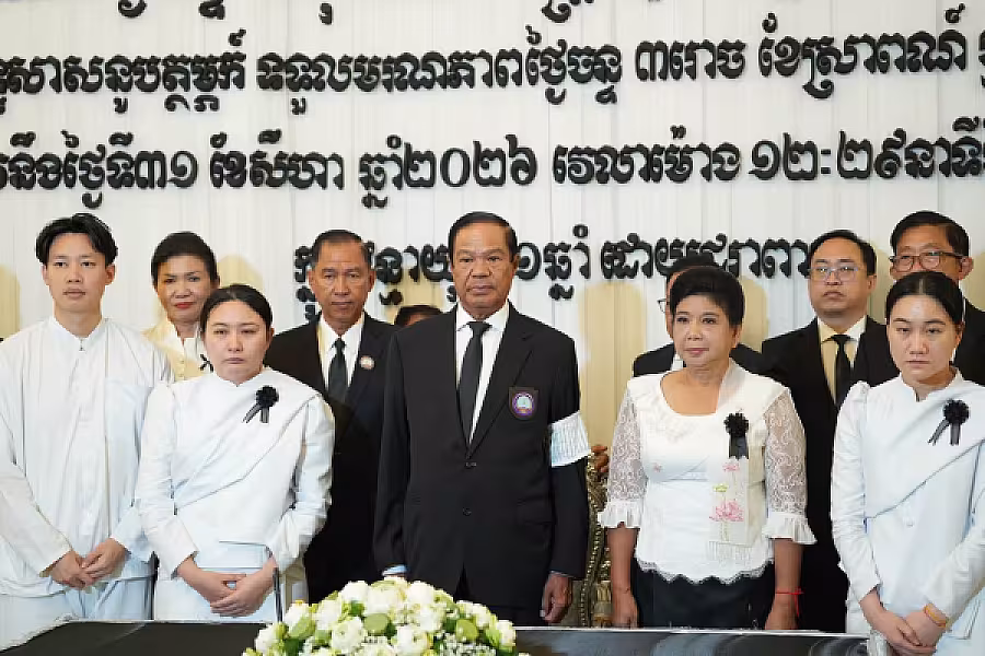 ឯកឧត្តម គន់ គីម អញ្ជើញដឹកនាំគណៈប្រតិភូគោរពវិញ្ញាណក្ខន្ធសព ឯកឧត្តម ច័ន្ទ សារុន - Image 18