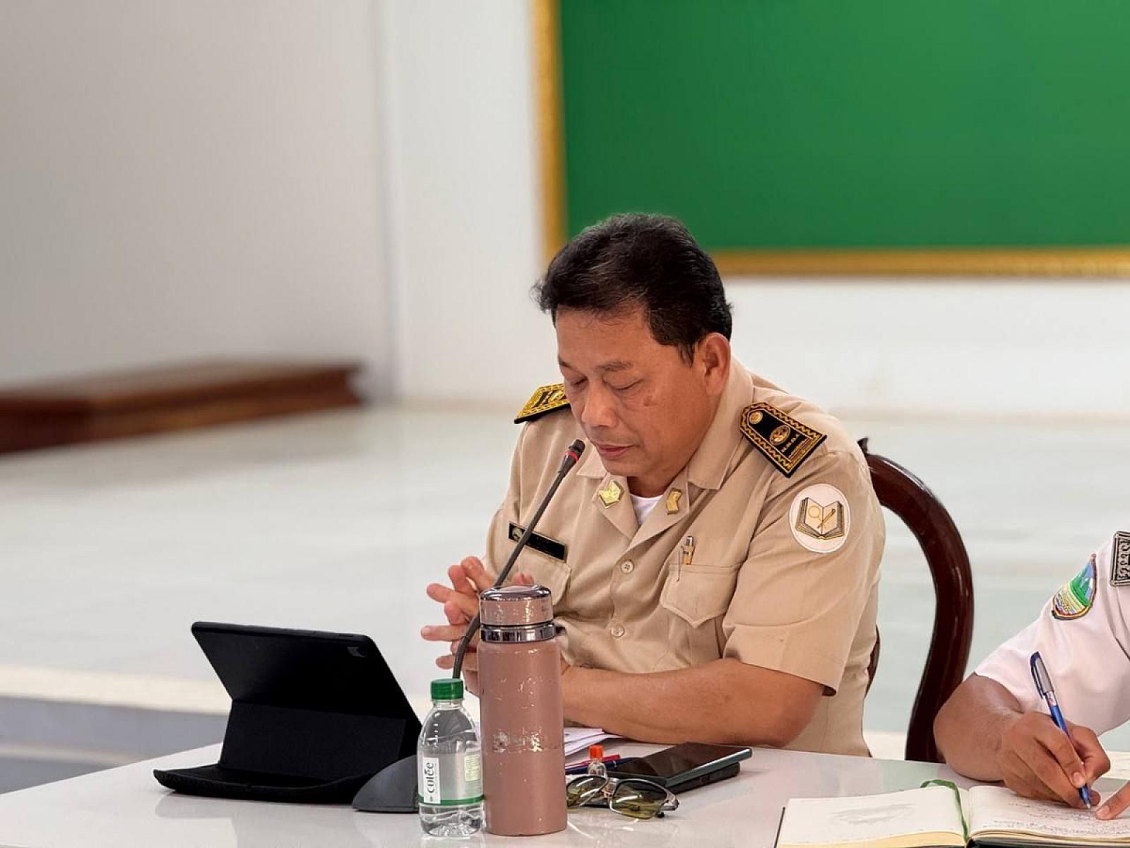 លោក ទ្បេង លាត ប្រធានមន្ទីរ៉ែនិងថាមពល ចូលរួមថវិកាចំនួន ២០មុឺនរៀល ដើម្បីរៀបចំមហាសន្និបាតវិសាមញ្ញតំណាងសមាគមអតីតយុទ្ធជនកម្ពុជា ទូទាំងប្រទេស