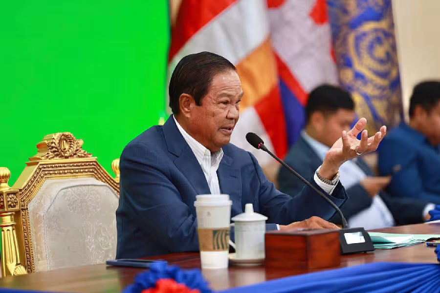 ឯកឧត្តម គន់ គីម អញ្ជើញជាអធិបតីដឹកនាំកិច្ចប្រជុំពិនិត្យការងាររបស់ អ.ន.ក. តាមវិស័យទាំង ១៧ក្រសួង-ស្ថាប័ន - Image 3