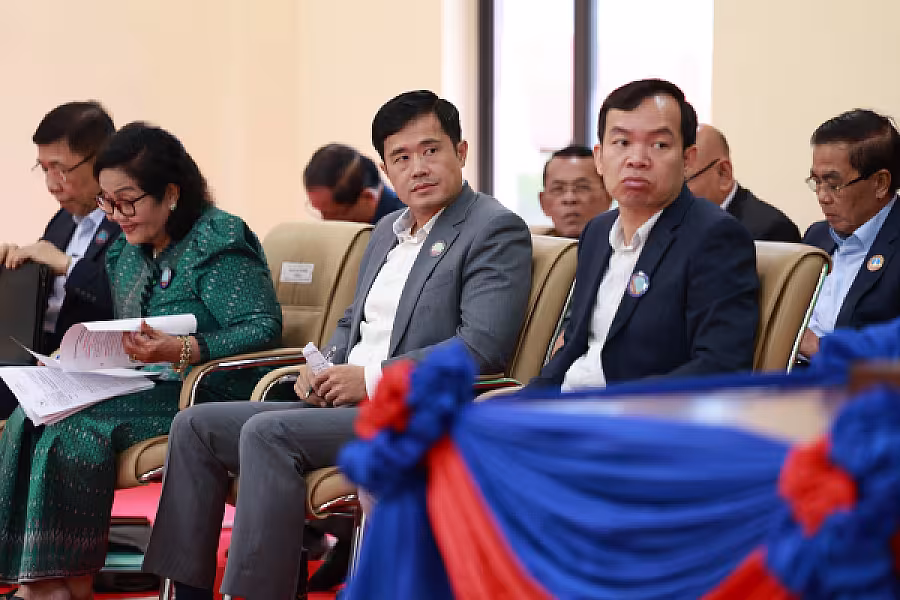 ឯកឧត្តម គន់ គីម អញ្ជើញជាអធិបតីដឹកនាំកិច្ចប្រជុំពិនិត្យការងាររបស់ អ.ន.ក. តាមវិស័យទាំង ១៧ក្រសួង-ស្ថាប័ន - Image 4