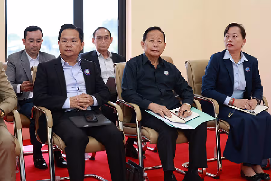 ឯកឧត្តម គន់ គីម អញ្ជើញជាអធិបតីដឹកនាំកិច្ចប្រជុំពិនិត្យការងាររបស់ អ.ន.ក. តាមវិស័យទាំង ១៧ក្រសួង-ស្ថាប័ន - Image 9