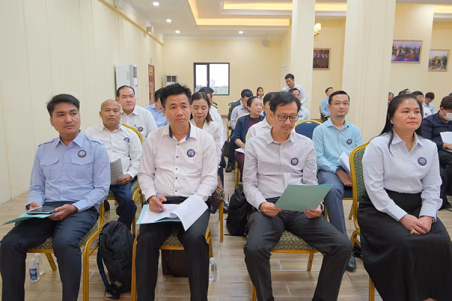 ឯកឧត្តម គន់ គីម អញ្ជើញជាអធិបតីដឹកនាំកិច្ចប្រជុំពិនិត្យការងាររបស់ អ.ន.ក. តាមវិស័យទាំង ១៧ក្រសួង-ស្ថាប័ន - Image 14