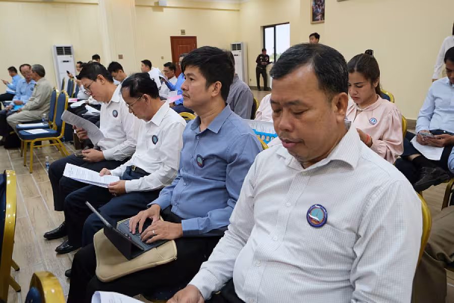 ឯកឧត្តម គន់ គីម អញ្ជើញជាអធិបតីដឹកនាំកិច្ចប្រជុំពិនិត្យការងាររបស់ អ.ន.ក. តាមវិស័យទាំង ១៧ក្រសួង-ស្ថាប័ន - Image 19