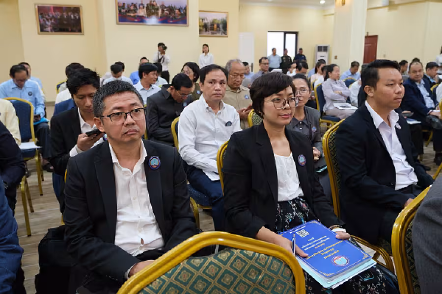 ឯកឧត្តម គន់ គីម អញ្ជើញជាអធិបតីដឹកនាំកិច្ចប្រជុំពិនិត្យការងាររបស់ អ.ន.ក. តាមវិស័យទាំង ១៧ក្រសួង-ស្ថាប័ន - Image 24