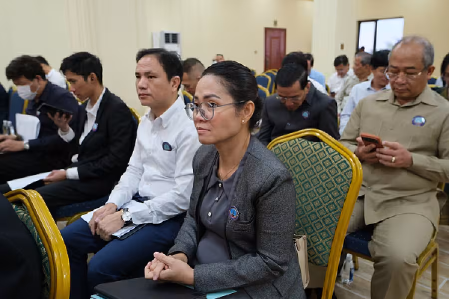 ឯកឧត្តម គន់ គីម អញ្ជើញជាអធិបតីដឹកនាំកិច្ចប្រជុំពិនិត្យការងាររបស់ អ.ន.ក. តាមវិស័យទាំង ១៧ក្រសួង-ស្ថាប័ន - Image 25