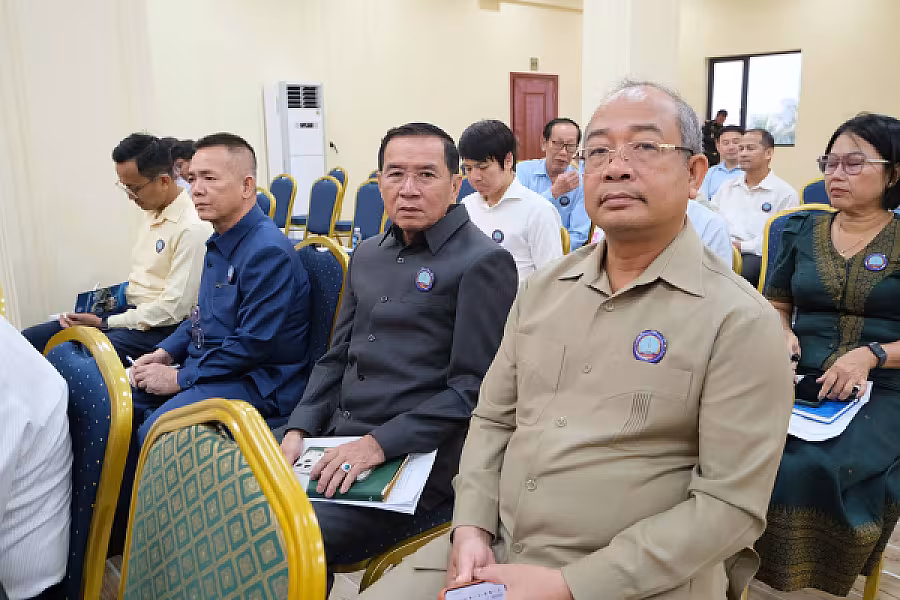 ឯកឧត្តម គន់ គីម អញ្ជើញជាអធិបតីដឹកនាំកិច្ចប្រជុំពិនិត្យការងាររបស់ អ.ន.ក. តាមវិស័យទាំង ១៧ក្រសួង-ស្ថាប័ន - Image 26