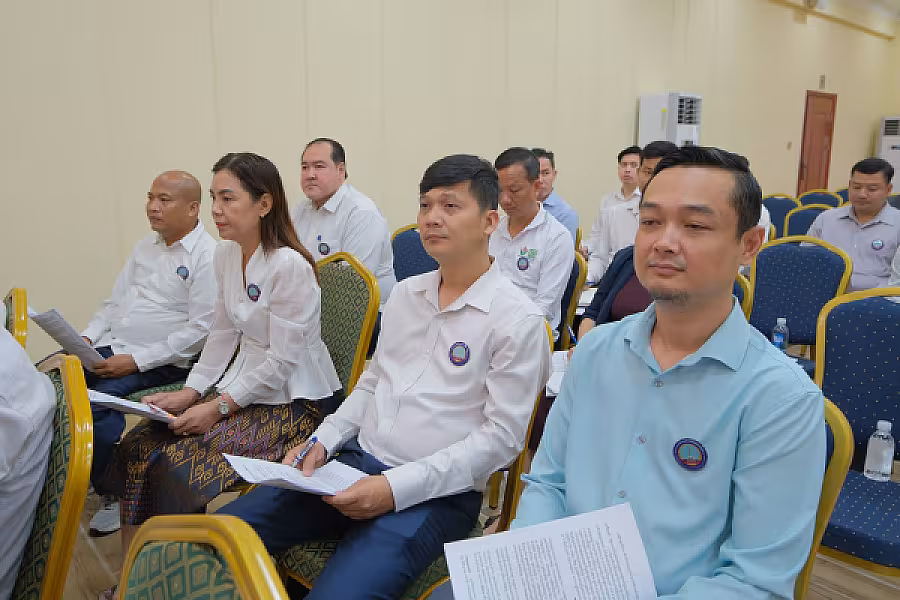 ឯកឧត្តម គន់ គីម អញ្ជើញជាអធិបតីដឹកនាំកិច្ចប្រជុំពិនិត្យការងាររបស់ អ.ន.ក. តាមវិស័យទាំង ១៧ក្រសួង-ស្ថាប័ន - Image 29