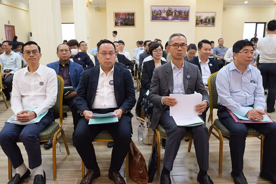 ឯកឧត្តម គន់ គីម អញ្ជើញជាអធិបតីដឹកនាំកិច្ចប្រជុំពិនិត្យការងាររបស់ អ.ន.ក. តាមវិស័យទាំង ១៧ក្រសួង-ស្ថាប័ន - Image 32