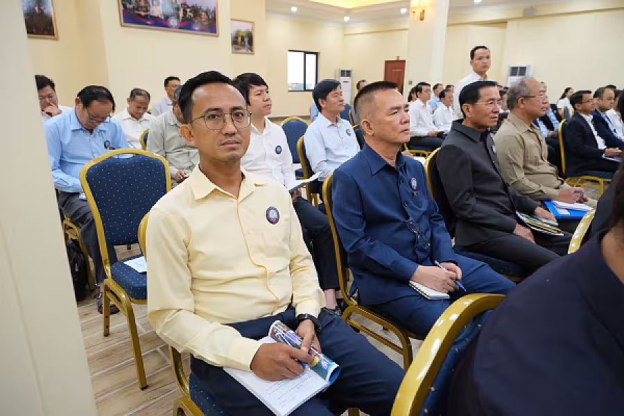 ឯកឧត្តម គន់ គីម អញ្ជើញជាអធិបតីដឹកនាំកិច្ចប្រជុំពិនិត្យការងាររបស់ អ.ន.ក. តាមវិស័យទាំង ១៧ក្រសួង-ស្ថាប័ន - Image 35