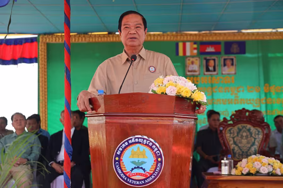 ឯកឧត្តមកិត្តិសង្គហបណ្ឌិត គន់ គីម ណែនាំអាជ្ញាធរខេត្តឧត្តរមានជ័យ ចុះពិនិត្យអតីតយុទ្ធជន និងនិវត្តជនណាខ្វះខាត ដើម្បីដោះស្រាយការលំបាក - Image 3