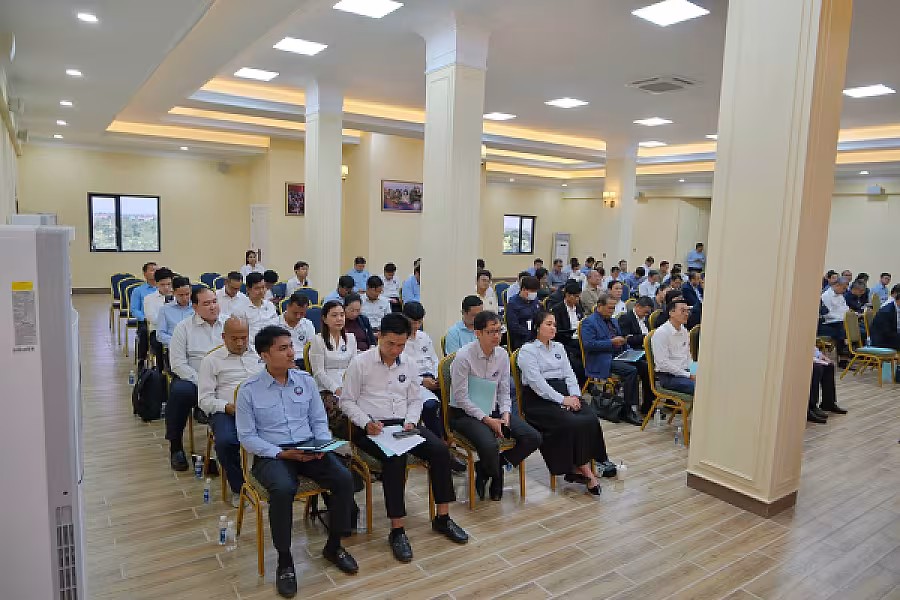 ឯកឧត្តម គន់ គីម អញ្ជើញជាអធិបតីដឹកនាំកិច្ចប្រជុំពិនិត្យការងាររបស់ អ.ន.ក. តាមវិស័យទាំង ១៧ក្រសួង-ស្ថាប័ន - Image 55