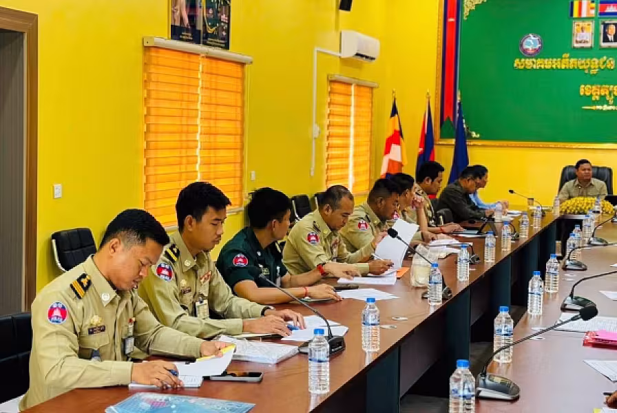 អ.ន.ក.ខេត្តត្បូងឃ្មុំ ប្រជុំពិនិត្យ បែងចែកក្រុមការងារចុះត្រួតពិនិត្យដីសម្បទានសង្គមកិច្ចជាប់ព្រំដែន - Image 7