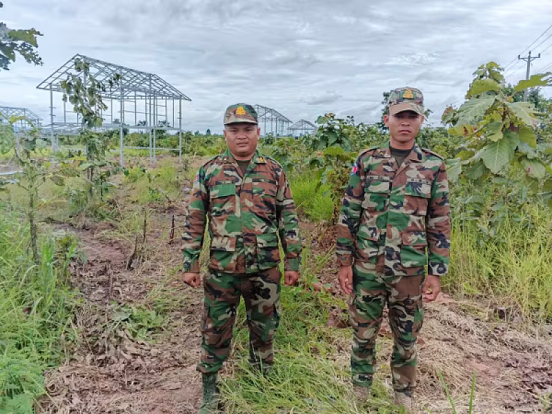 អ.ន.ក.ខេត្តស្ទឹងត្រែង សហការបន្តឈូសឆាយដីសាងសង់ផ្ទះជូនអតីតយុទ្ធជន និងនិវត្តជន - Image 4