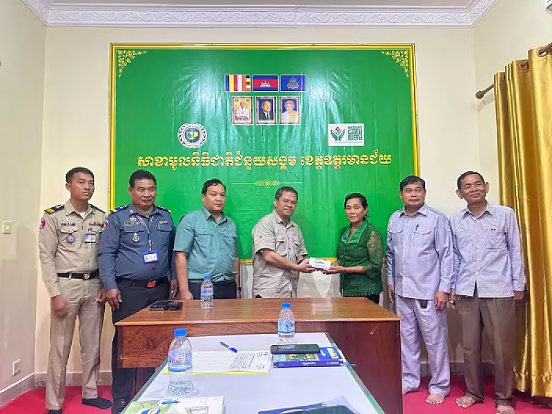 អ.ន.ក.ខេត្តឧត្តរមានជ័យ បើកថវិកាថវិកាមួយលើកដំបូងជូនគ្រួសារសពសមាជិក ២៣គ្រួសារ - Image 2